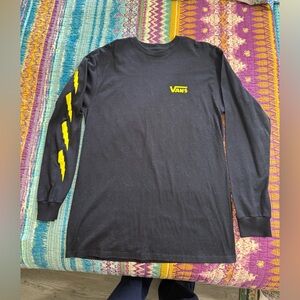 VANS Men’s Medium Long Sleeve TShirt 100% Cotton Classic Fit